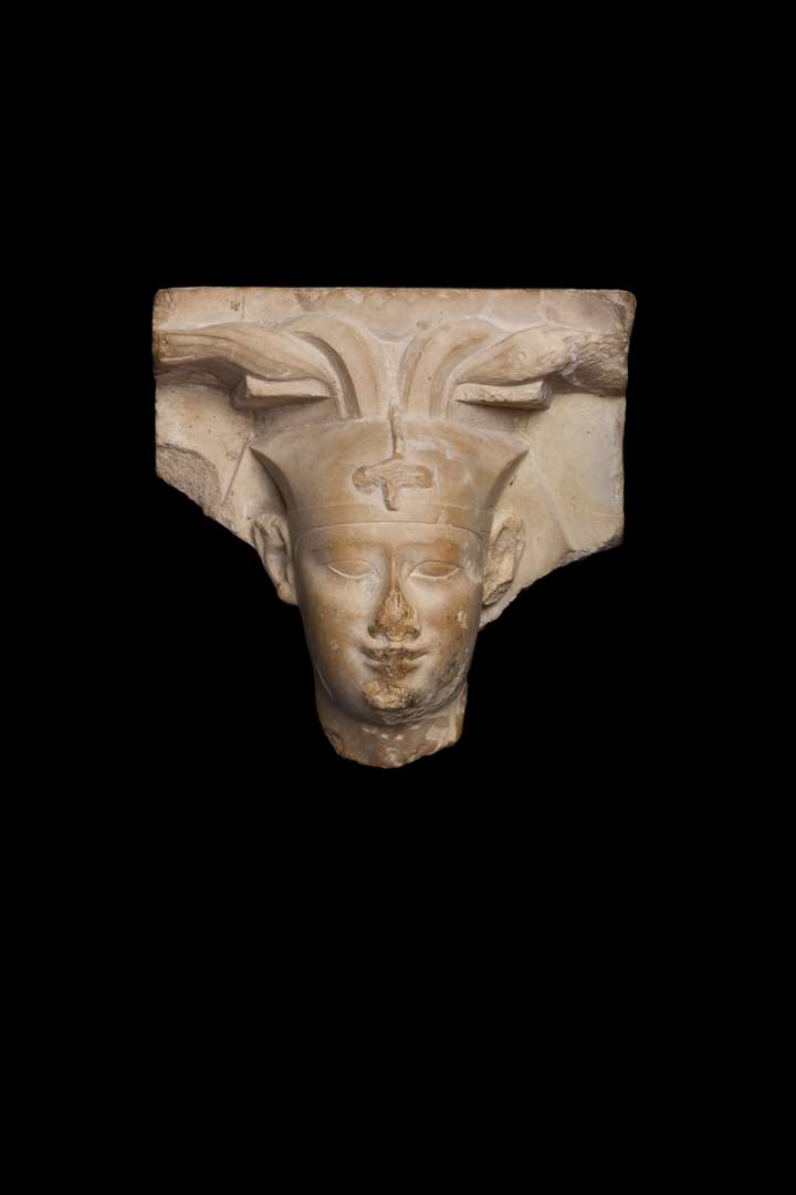 Sculptor’s model depicting the head of a pharaoh - Ptolemaic period